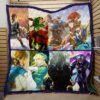 The Legend Of Zelda Fight Quilt V2  Quilt